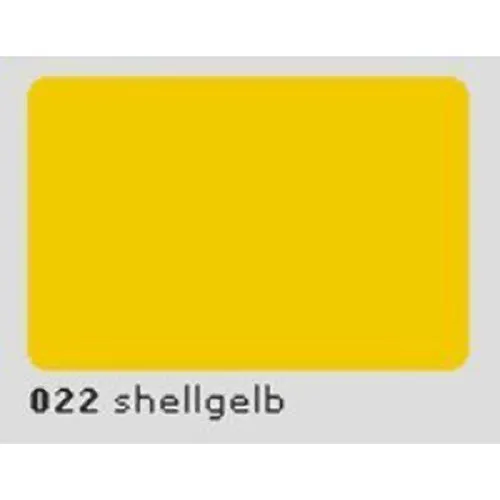 Oracal 651 Plotterfolie PVC Folie 63cm x 5m shellgelb 022 Außenbereich