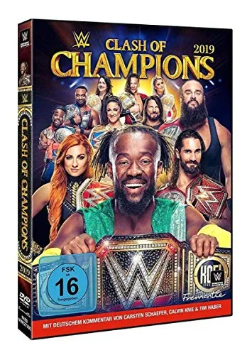 WWE: Clash Of Champions 2019 [2 DVDs] - Actionreicher Wrestling-Film, freigegeben ab 16 Jahren, ideal für Fans von spannenden Sport-Events.