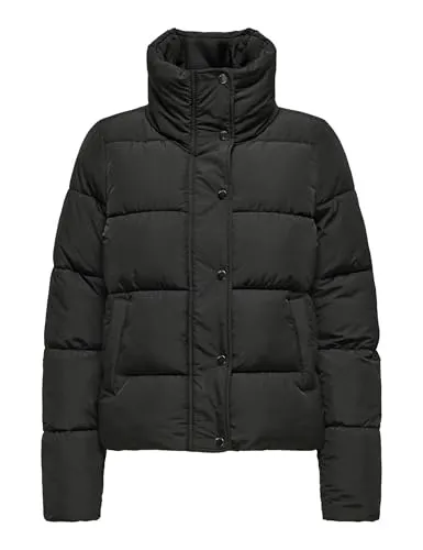 Steppjacke ONLY "ONLNEWCOOL PUFFER JACKET OTW NOOS" - Funktionsjacke für Damen, modisch und wärmend mit Eingrifftaschen für Wertgegenstände, ideal für kalte Tage und gemütliche Abende im Garten.