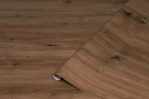 d-c-fix Möbel-Klebefolie Artisan Oak dunkel, 45 cm x 2 m - abwaschbare und selbstklebende Deko-Folie für Küche, Schrank, Tisch & Fensterbank - modern & nachhaltig
