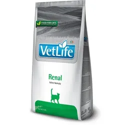 FARMINA Vet Life Cat Renal 2kg - Katzenfutter für Niereninsuffizienz, unterstützt die Nierenfunktion und fördert die Herzgesundheit.