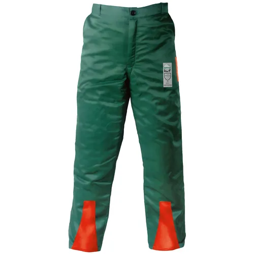 Craftland Schutzhose KIEFER - Forst Schnittschutz-Bundhose - Protektorenhose mit DPLF-geprüfter Schnittschutzeinlage, wasser- und schmutzabweisend, ideal für Forstarbeiten und reparierbar nach Beschädigung.