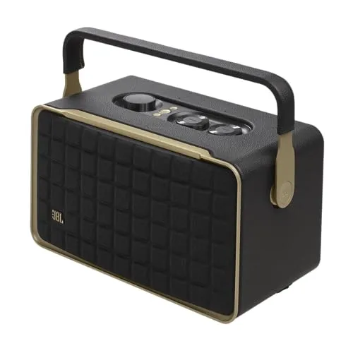 JBL Authentics 300 WLAN Lautsprecher schwarz - Smart Speaker mit Bluetooth - Lautsprecher & Subwoofer, neu und originalverpackt, bietet erstklassigen Klang und kabellose Konnektivität für ein unvergessliches Hörerlebnis.