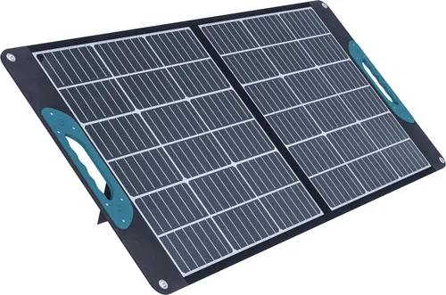 ANSMANN Solarpanel 100W - Solarpanel für effiziente Energiegewinnung, ideal für Camping und mobile Anwendungen, umweltfreundlich und leistungsstark.