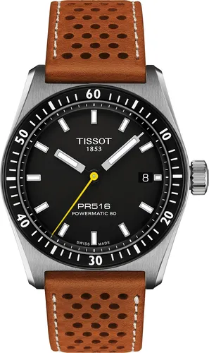 Tissot PR516 Powermatic 80 T149.407.16.051.00 Herren Automatikuhr - Hochwertige Herren Automatikuhr mit Edelstahlgehäuse, Saphirglas und präzisem Chronographen, ideal für stilbewusste Männer.