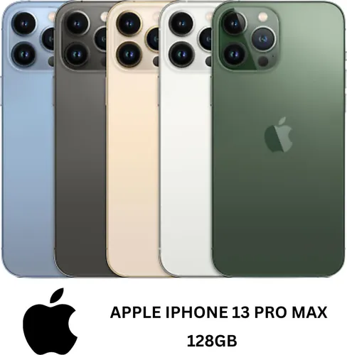 Apple iPhone 13 Pro Max 128GB Silber - Top Zustand mit 12 Monaten Gewährleistung - Handys & Smartphones mit 6,7 Zoll Display, leistungsstarkem A15 Bionic Chip und vielseitiger Kamera für beeindruckende Fotos. Ideal für Technikliebhaber!