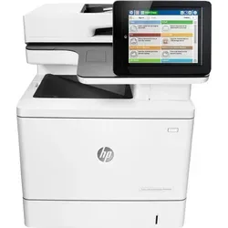 HP Color LaserJet Enterprise M577f MFP, Farbe, Drucker für Kleine & mittelständische Unternehmen, Drucken/Kopieren/Scannen/Faxen, Automatischer V... - Weiß