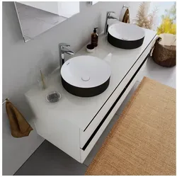 Duravit Waschbecken DuraCielo, Ø36 cm, aus Mineralguss – Farbe wählbar schwarz