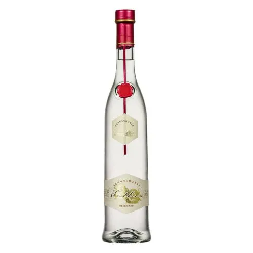 Obstbrand Erdbeere 0,5l (40% Vol) - Erdbeerbrand aus reifen Mecklenburger Erdbeeren 500ml | Schwechower Brennerei (1229)