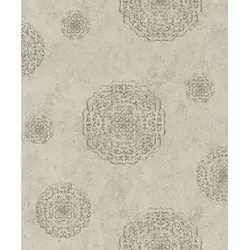 3,15 €/qm / Rasch Tapete Rock n Rolle 540536 Mandala Orientalisch Taupe