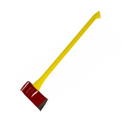 Dönges Feuerwehraxt FireAXEss - Hochleistungswerkzeug für die Feuerwehr - Gartenwerkzeuge mit 3 kg Axtkopf aus gehärtetem Stahl und Fiberglasstiel, bietet höhere Schlagwirkung und vielseitige Einsatzmöglichkeiten.