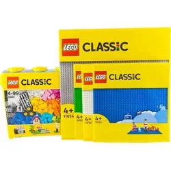 LEGO® Classic Bausteine Box gross + 4 Platten - 10698 NEU! Teile 794x - Bunt