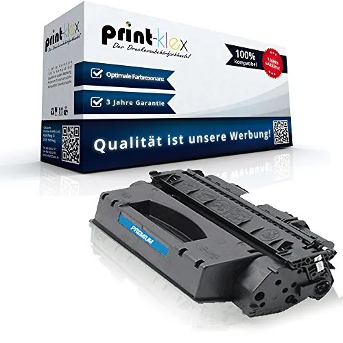 Print-Klex Tonerkartusche kompatibel für HP LaserJet Professional P 2015 n LaserJet Professional P 2015 Series LaserJet Professional P 2015 x Q7553 X 53X HP53 Black Schwarz - Office Quantum Serie