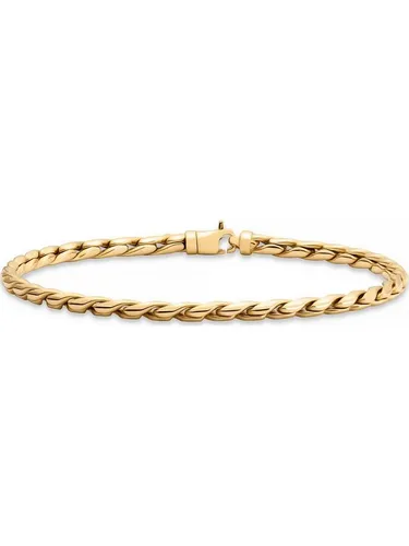 CHRIST Goldarmband Damen-Armband 585er Gelbgold - Goldarmband aus 585er Gelbgold mit robuster Zopfstruktur, die Eleganz und Langlebigkeit vereint. Ideal für jeden Anlass, von Alltag bis festliche Events.
