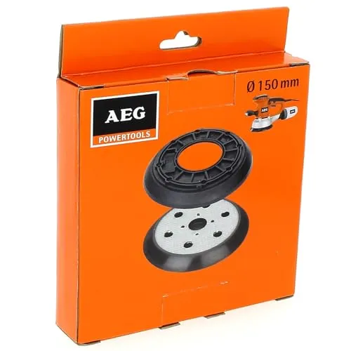 Schleifteller für AEG EX 150 E und Milwaukee ROS 150E - Schleifteller mit 150 mm Durchmesser, ideal für AEG und Milwaukee Schleifmaschinen, sorgt für effizientes Schleifen und langlebige Ergebnisse.