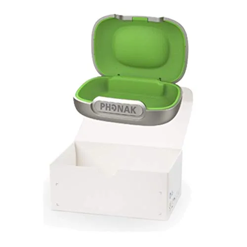 Phonak Hörgeräte Etui - Aufbewahrungsbox für Hörgeräte - Hardcase - large/groß