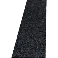 Ayyildiz Hochflorteppich Fluffy 3500 Anthrazit 60 cm x 110 cm