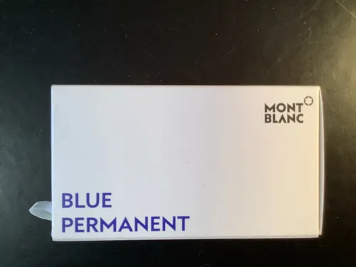 Montblanc Tintenfass 60ml Blue Permanent