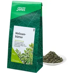 MELISSENBLÄTTER Bio-Tee von Salus - Hochwertiger Melissentee aus kontrolliert ökologischem Anbau. Ideal für entspannende Momente und zur Unterstützung der täglichen Wohlfühlroutine.