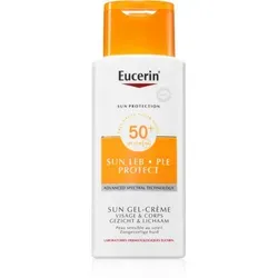Eucerin Sun Allergy Protect Gel-Creme SPF 50, 150 ml - Sonnenpflege für Damen, schützt vor Sonnenallergie und UV-Strahlen, leicht aufzutragen und wasserfest, ideal für empfindliche Haut.