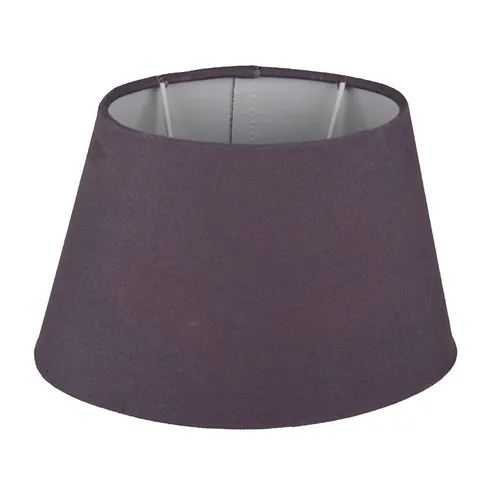Dirk Davids Ovaler Lampenschirm Andaman in Matt Lila - Eleganter Lampenschirm für Tischleuchten, ovales Design in modernem Lila, passend für E27-Fassungen. Ideal für stilvolle Akzente in Ihrem Wohnraum.