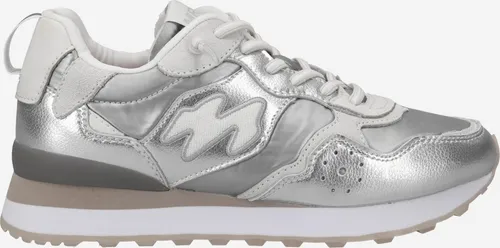MRP Sneaker MRP47 - Trendige Damen-Sneaker in Weiß - Sneaker Kategorie: Exklusive MRP Kult-Sneaker mit Wechselfußbett, ideal für Einlagen und perfekt für trendbewusste Damen, die Metallik lieben!