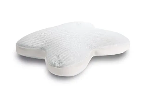 TEMPUR Ombracio Schlafkissen - Ergonomisches Bauchschläferkissen in Schmetterlingsform, bietet optimalen Komfort und Druckentlastung für erholsamen Schlaf. Der abnehmbare Bezug ist bei 60°C waschbar.