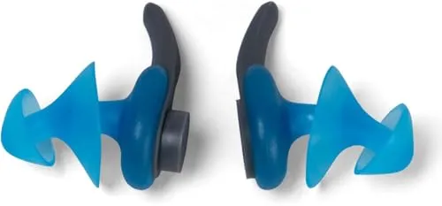 Speedo Biofuse Ohrstöpsel für Erwachsene - Ohrenstöpsel für Schwimmer mit ergonomischem Design, das perfekten Komfort und Sicherheit bietet. Sie schwimmen auf dem Wasser und gehen nicht verloren – ideal für das Training!