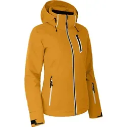 Bergson Skijacke NICE Damen Skijacke, wattiert, 20000 mm Wassersäule, Normalgrößen, gold normal | 38