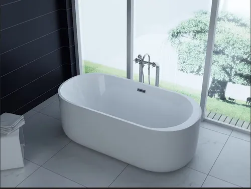 PureHaven Freistehende Acryl-Badewanne 170x80 cm - Eleganz für Ihr Badezimmer - Sanitäranlagen & Zubehör - Hochwertige freistehende Acryl-Badewanne mit elegantem Design und pflegeleichter Oberfläche für pure Entspannung und Luxus in Ihrem Zuhause.
