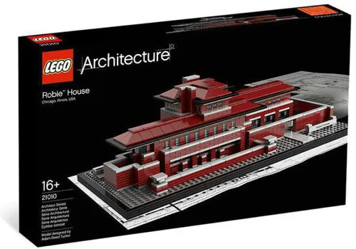 LEGO Robie House Modell 2273 Teile - Architektonisches LEGO® Modell des berühmten Robie™ House, detailgetreu mit 2273 Teilen. Ideal für Architektur- und LEGO-Fans ab 16 Jahren.