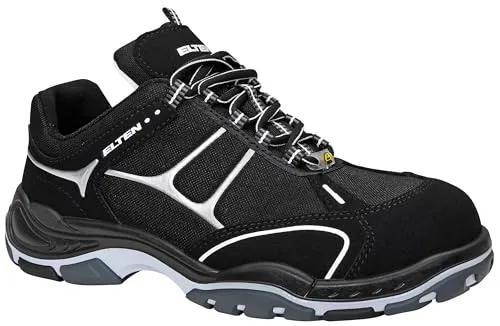 ELTEN Sicherheitsschuhe Motion Low S2 ESD, Unisex Halbschuhe in Größe 38 - Arbeits- & Schutzkleidung mit atmungsaktiven, schmutz- und wasserabweisenden Eigenschaften. Ideal für Bau und Industrie, ausgestattet mit Kunststoffkappe und rutschfester TPU/PU-Laufsohle.