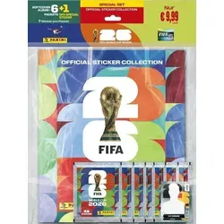 FIFA WC 26 Sticker Starter-Set - Beginne dein Sammler-Abenteuer mit dem FIFA WC 26 Sticker Starter-Set. Enthält eine Vielzahl von Stickern für die perfekte Ergänzung deiner Sammlung und viel Spaß beim Tauschen!