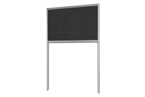 empasa Dachfensterplissee MASTER SUN, silber - Dachfensterplissee aus Aluminium, verdunkelnd und ideal für optimalen Sonnenschutz. Maße: 80 cm Breite, 160 cm Höhe.