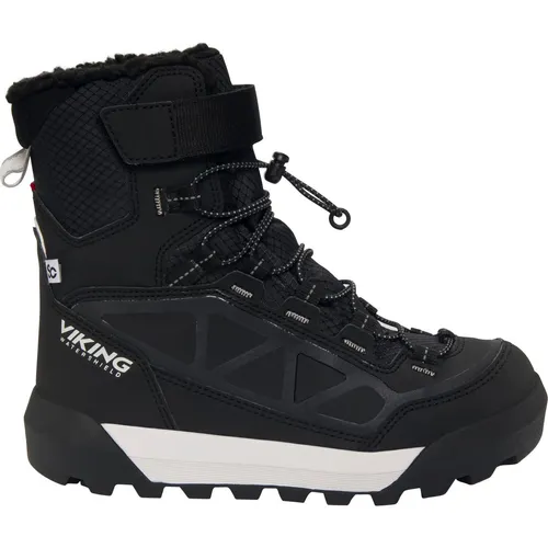 Viking Constrictor Warm SC WP 1V SL - Wasserdichter und warmer Schuh für Abenteuer: Mit innovativer Solarcore-Technologie bietet der Constrictor Warm SC WP SL optimalen Komfort und hervorragenden Grip, ideal für jede Unternehmung.