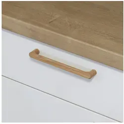ekengriep Möbelgriff 255, Holzgriff aus Eiche für Küche, IKEA Schrank, Schubladen usw. beige Bohrlochabstand: 320mm