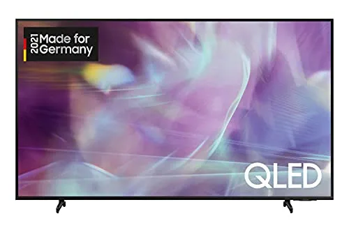 Samsung QLED 4K Q60A TV 85 Zoll (GQ85Q60AAUXZG), Quantum HDR, Quantum Prozessor Lite 4K, 100% Farbvolumen [2021]