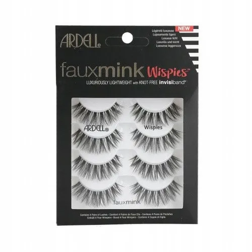  FauxMink Wispies künstliche Wimpern Großpackung Wispies 4 St.