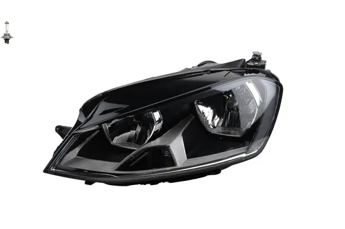 Johns Scheinwerfer für VW Golf VII 5G1/BA5 (08/12-12/16) links mit Leuchtmittel - Hochwertiger Scheinwerfer links mit H7/H15 Glühlampe für optimale Sicht. Ideal für die Fahrzeugbeleuchtung und einfache Montage.