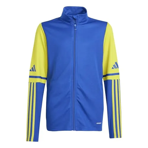 adidas Unisex Kinder SQUADRA25 TRAINING JACKET KIDS - Trainingsbekleidung für Kinder, mit AEROREADY-Technologie für trockenen Komfort und praktischen Reißverschlusstaschen.