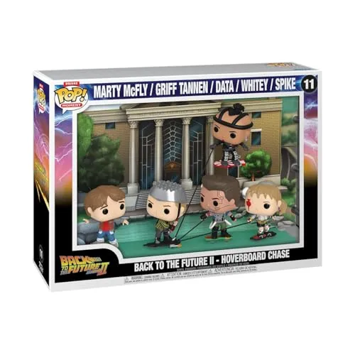 Funko Pop! Moments Deluxe: Back to The Future - Hoverboard - Chibi Figuren und exklusives Sammlerstück, ca. 46 cm groß, aus hochwertigem Vinyl - das perfekte Geschenk für Back to the Future Fans!