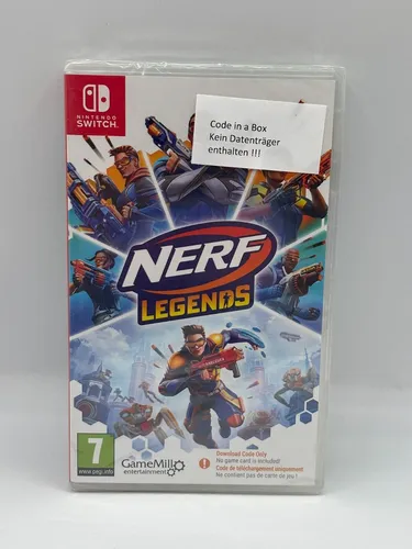 Nintendo Switch Spiel - Nerf Legends CODE - NEU