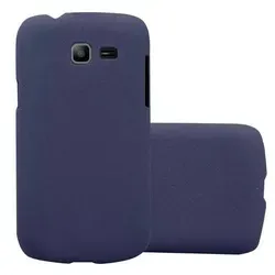 Cadorabo Schutzhülle für Samsung Galaxy TREND LITE Hülle in Blau Etui Hard Case Handyhülle Cover
