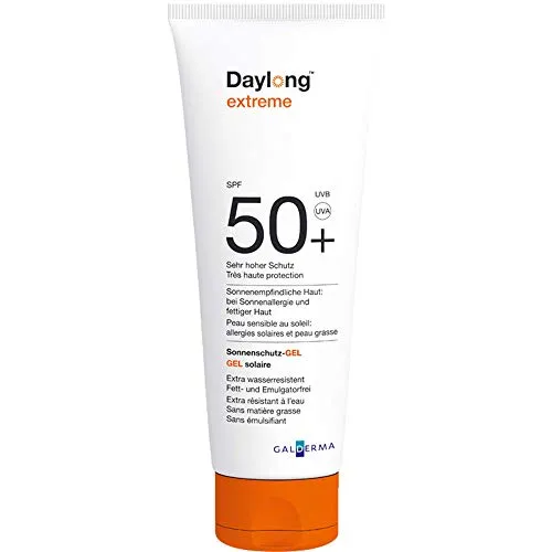 Galderma DAYLONG extreme SPF 50+ Gel 100 ml - Sonnenschutzmittel mit hohem Lichtschutzfaktor, ideal für empfindliche Haut, schützt zuverlässig vor UV-Strahlen.