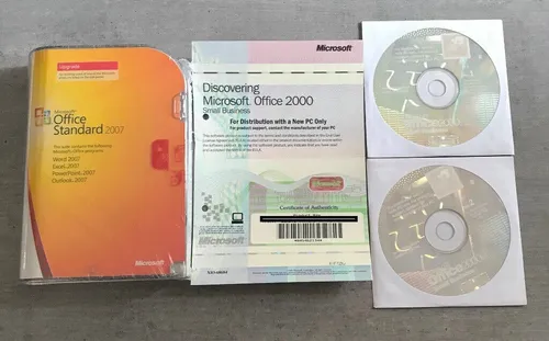 MS Office 2007 Standard Vollversionsbundel englisch inkl. 2ter Installation
