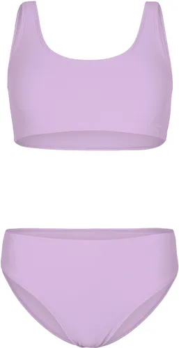 ONEILL ELLA LOVE FSS Bikini 2023 - Sportliches Bralette-Set in Purple Rose - Bikinis für Pool und Meer. Das O'Neill Ella Love Bikini Set kombiniert ein sportliches Bralette-Top mit einem frech geschnittenen Unterteil und besteht zu 79% aus recyceltem Polyester.
