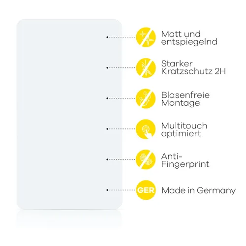 upscreen Entspiegelungs Schutzfolie für Apple MacBook Pro Retina 13" 2013 Matt