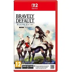 Nintendo Bravely Default Flying Fairy HD Remaster - Switch 2 - Nintendo Switch-Spiel mit epischem Rollenspiel und strategischen Kämpfen. Genießen Sie verbesserte Grafiken, über 20 anpassbare Jobs und exklusive Minispiele für ein fesselndes Spielerlebnis.