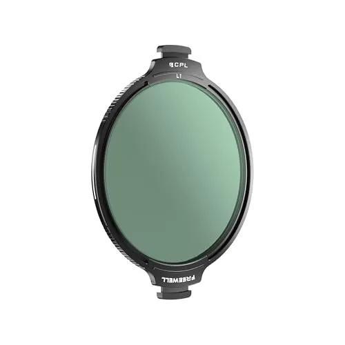 Freewell CPL-Filter nur kompatibel mit dem Real Locking L1 Basisring - True Color Optics, einfache Polarisationssteuerung für professionelle Filmemacher