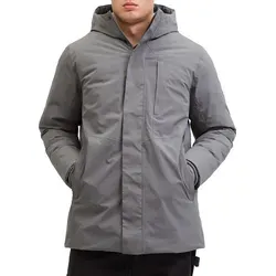 JACK & JONES Male Parka - Stylischer Parka im Regular Fit mit Kapuze und Kordelzug, ideal für den Alltag. Hergestellt aus nachhaltigen Materialien für ein gutes Gewissen.